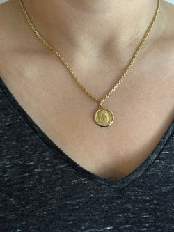 Médaille en or jaune - Castafiore