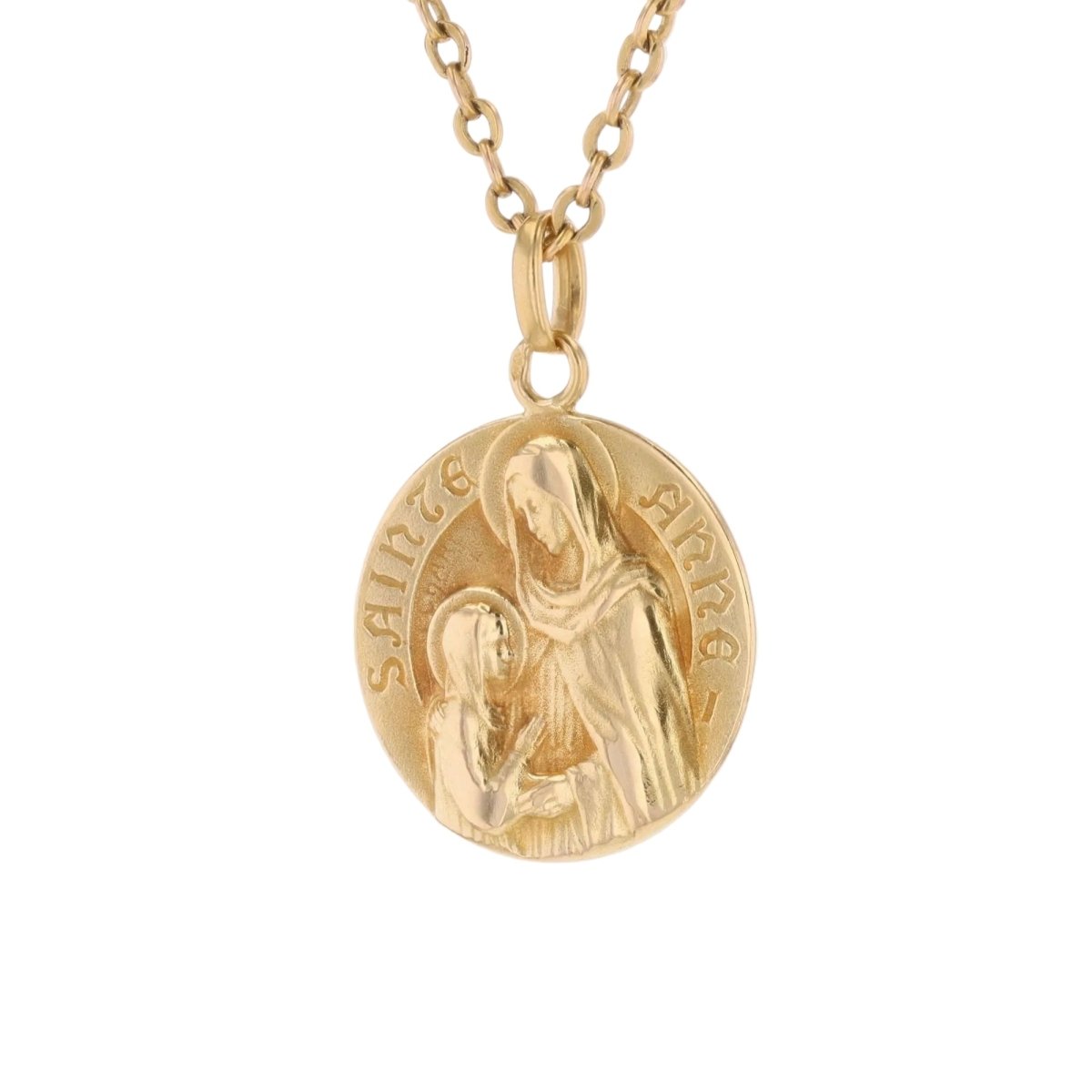 Médaille en or jaune - Castafiore