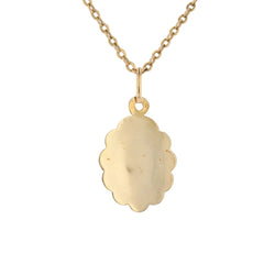 Médaille en or jaune - Castafiore