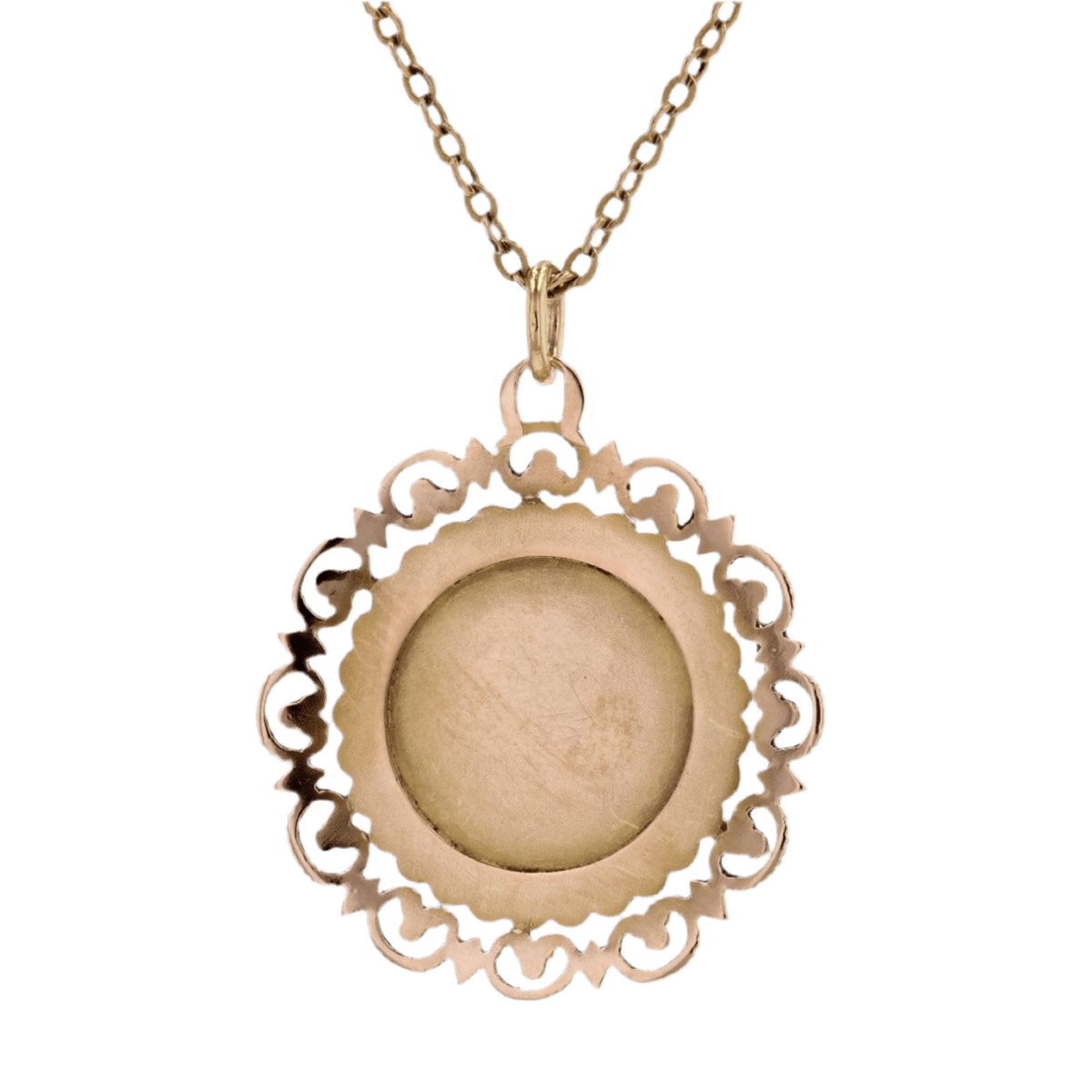 Médaille en or jaune - Castafiore