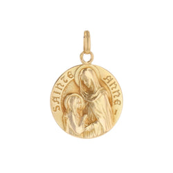 Médaille en or jaune - Castafiore