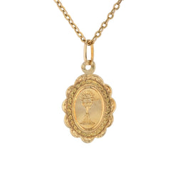 Médaille en or jaune - Castafiore