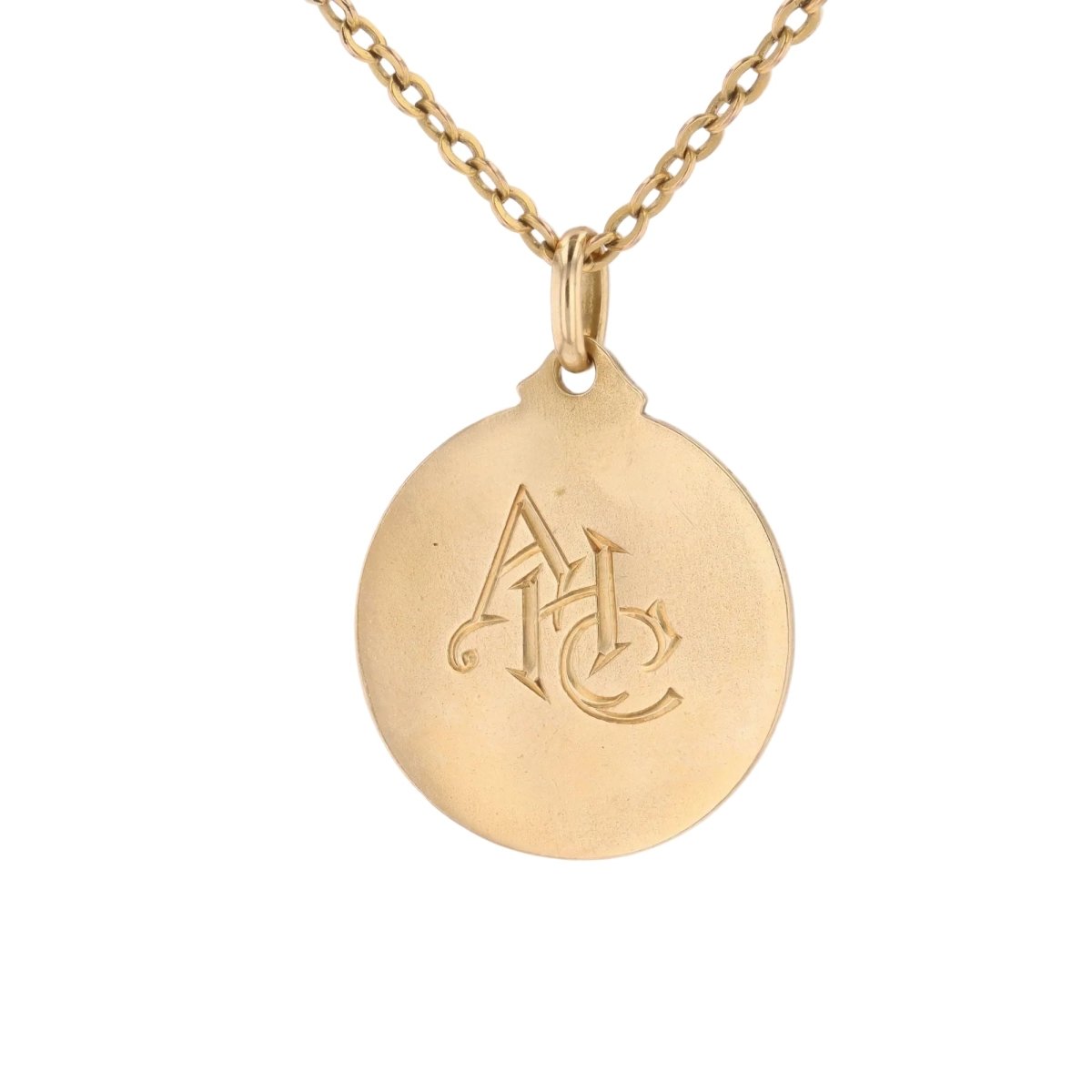 Médaille en or jaune - Castafiore