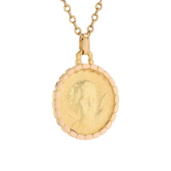 Médaille en or jaune et or rose - Castafiore