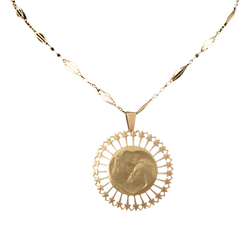 Médaille en or jaune et or rose - Castafiore