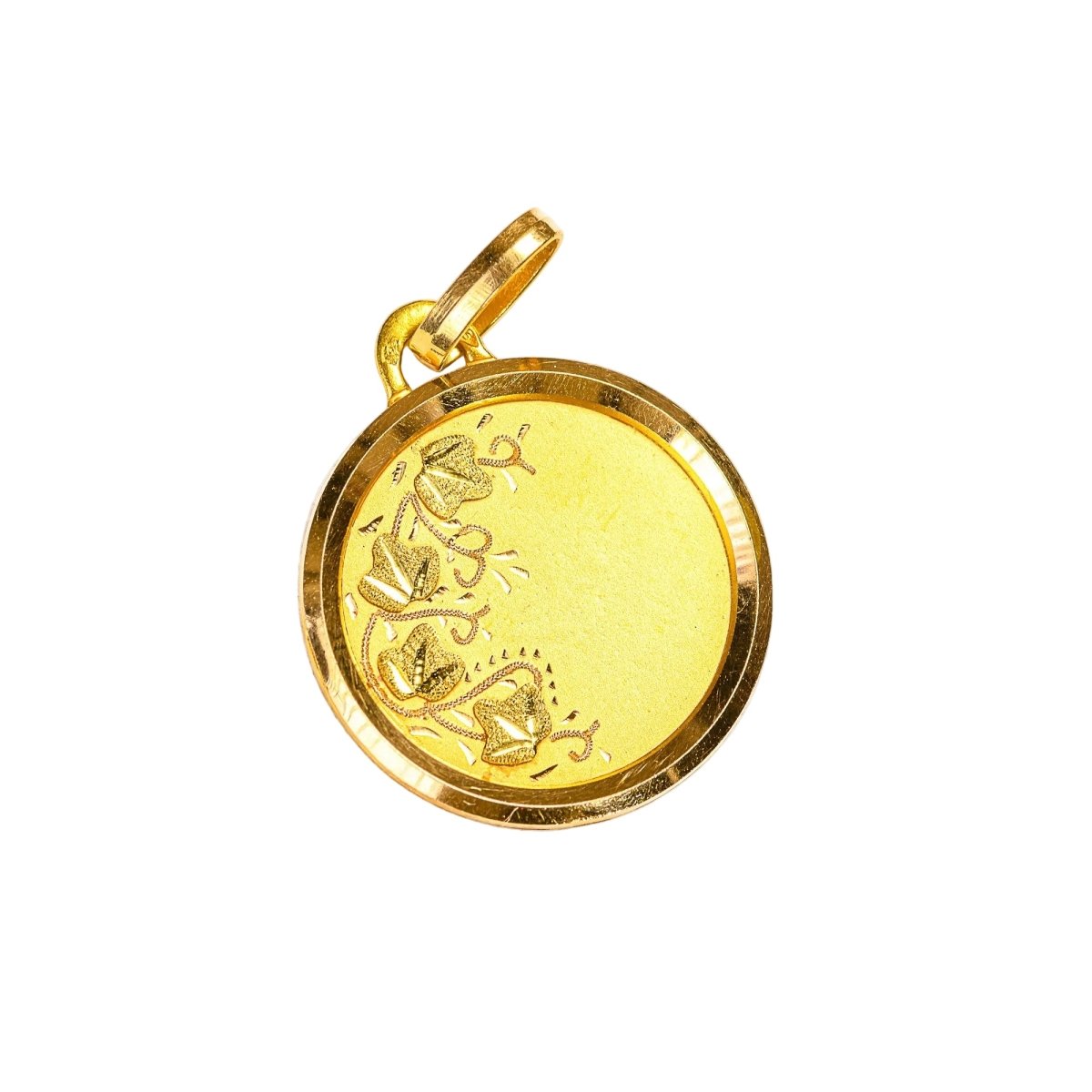 Médaille en or jaune et or vert - Castafiore
