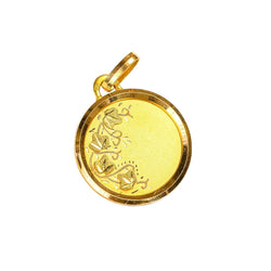 Médaille en or jaune et or vert - Castafiore