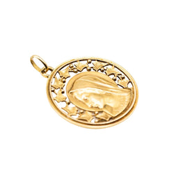 Médaille en or jaune signée Emile Dropsy - Castafiore