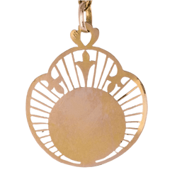 Médaille en or rose - Castafiore