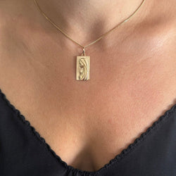 Médaille en or rose - Castafiore