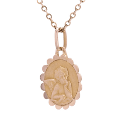 Médaille en or rose - Castafiore