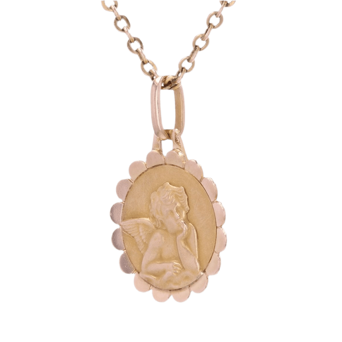 Médaille en or rose - Castafiore