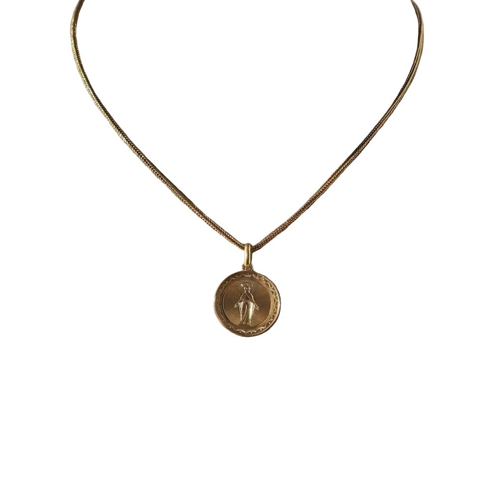 Médaille en or rose - Castafiore