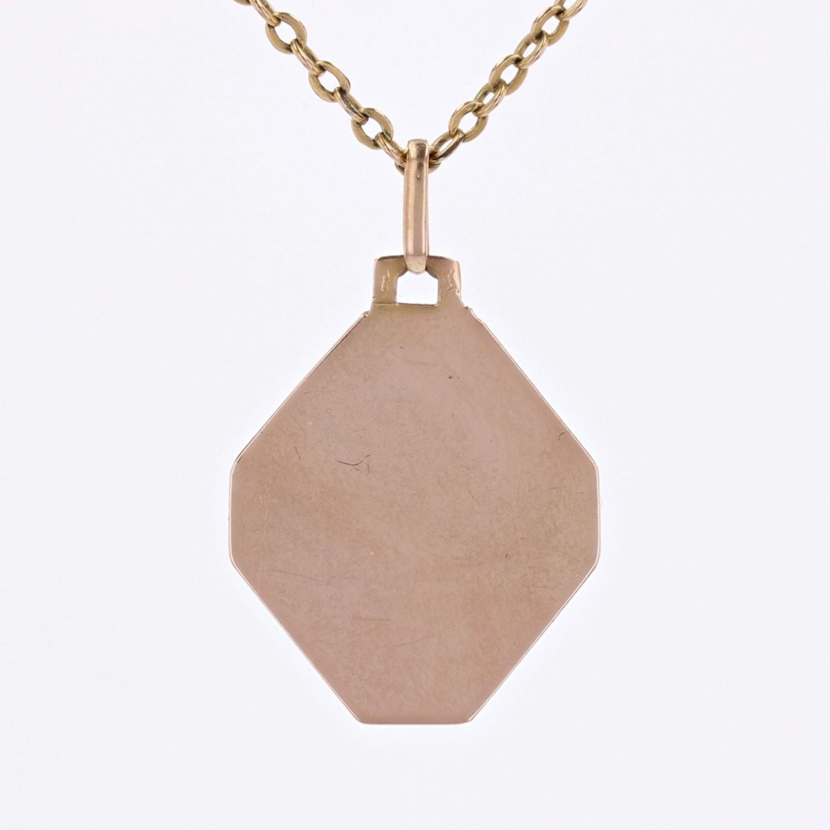 Médaille or rose Sainte Thérèse - Castafiore