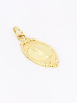 Médaille religieuse Art nouveau or jaune - Castafiore