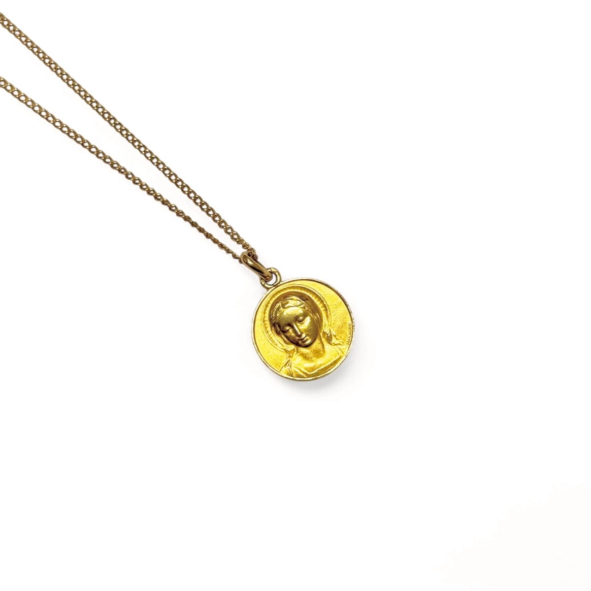 Médaille ronde Vierge Marie - Castafiore