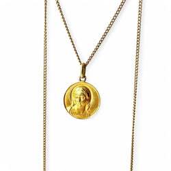 Médaille ronde Vierge Marie - Castafiore