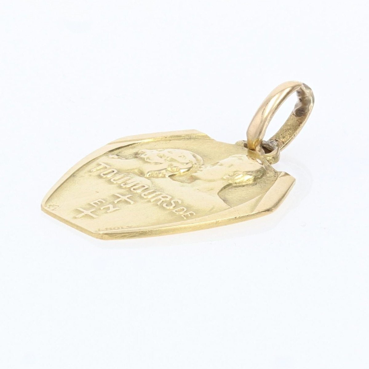 Médaille Toujours de + en + en or - Castafiore