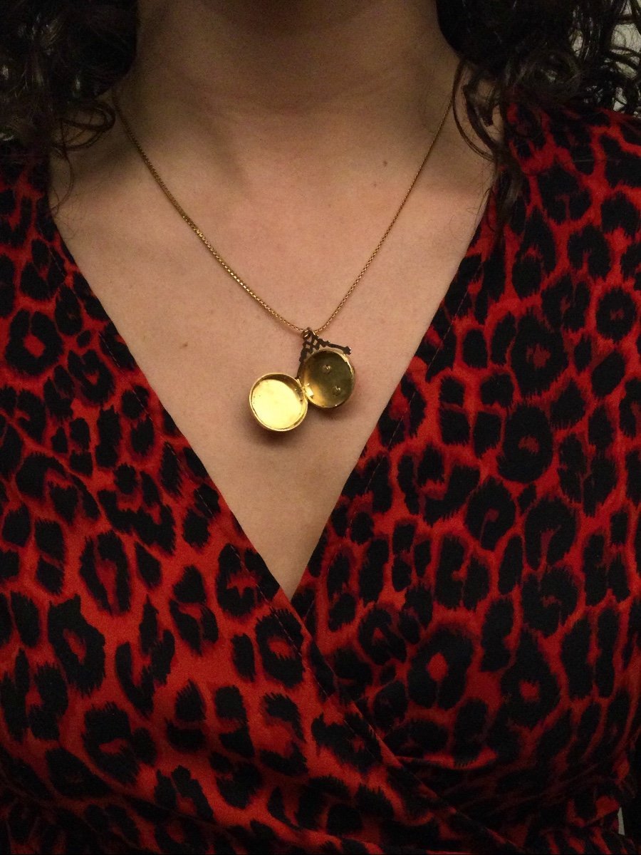 Médaillon Photo Art Déco - Castafiore