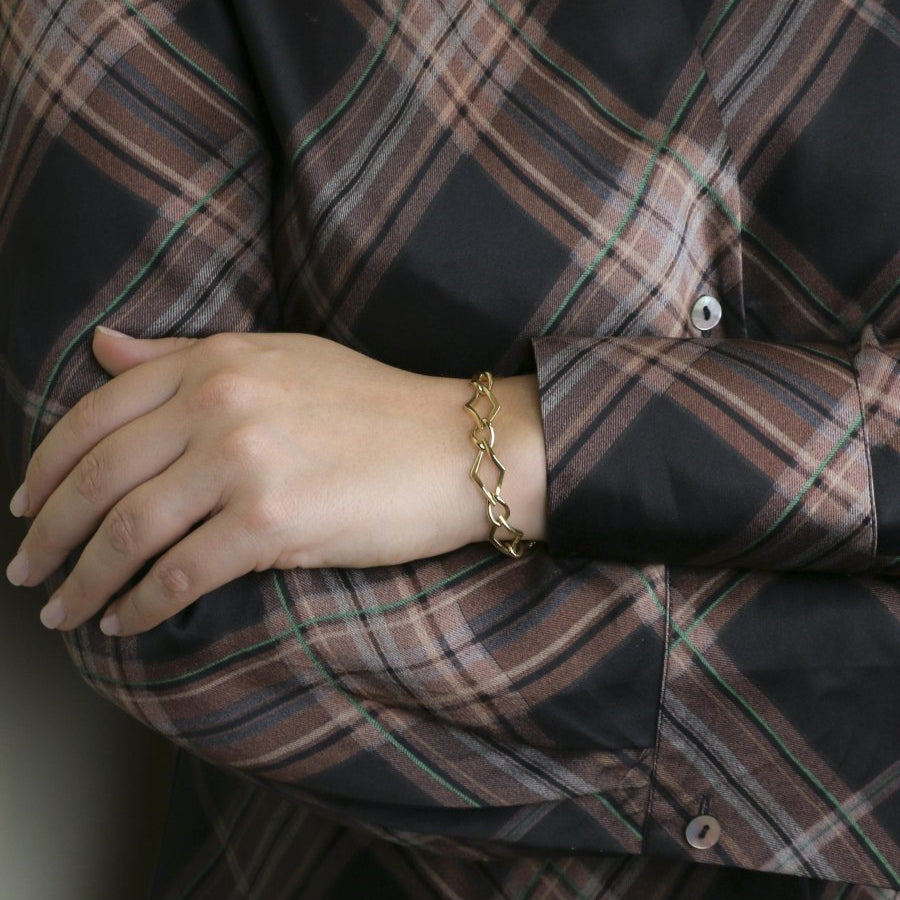 MELLERIO Bracelet chaine or jaune - Castafiore