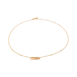Messika Collier Move classique Or rose Diamant - Castafiore