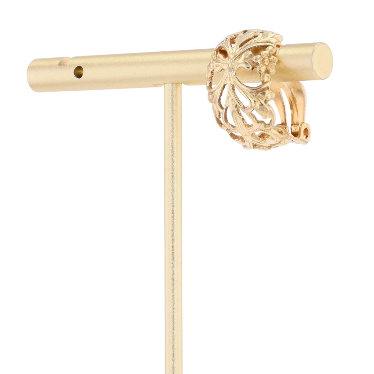 Mono boucle d'oreille Clip en or jaune - Castafiore