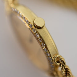 Montre AUDEMARS PIGUET "Classique" en or jaune et diamants - Castafiore