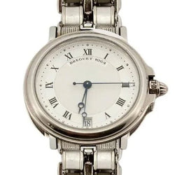 Montre Automatique BREGUET "Marine" en or blanc et acier - Castafiore