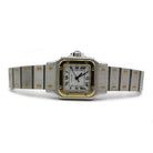 Montre Automatique CARTIER "Santos" en or jaune et acier - Castafiore