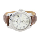 Montre BAUME & MERCIE "Capeland small second" en acier et cuir - Castafiore