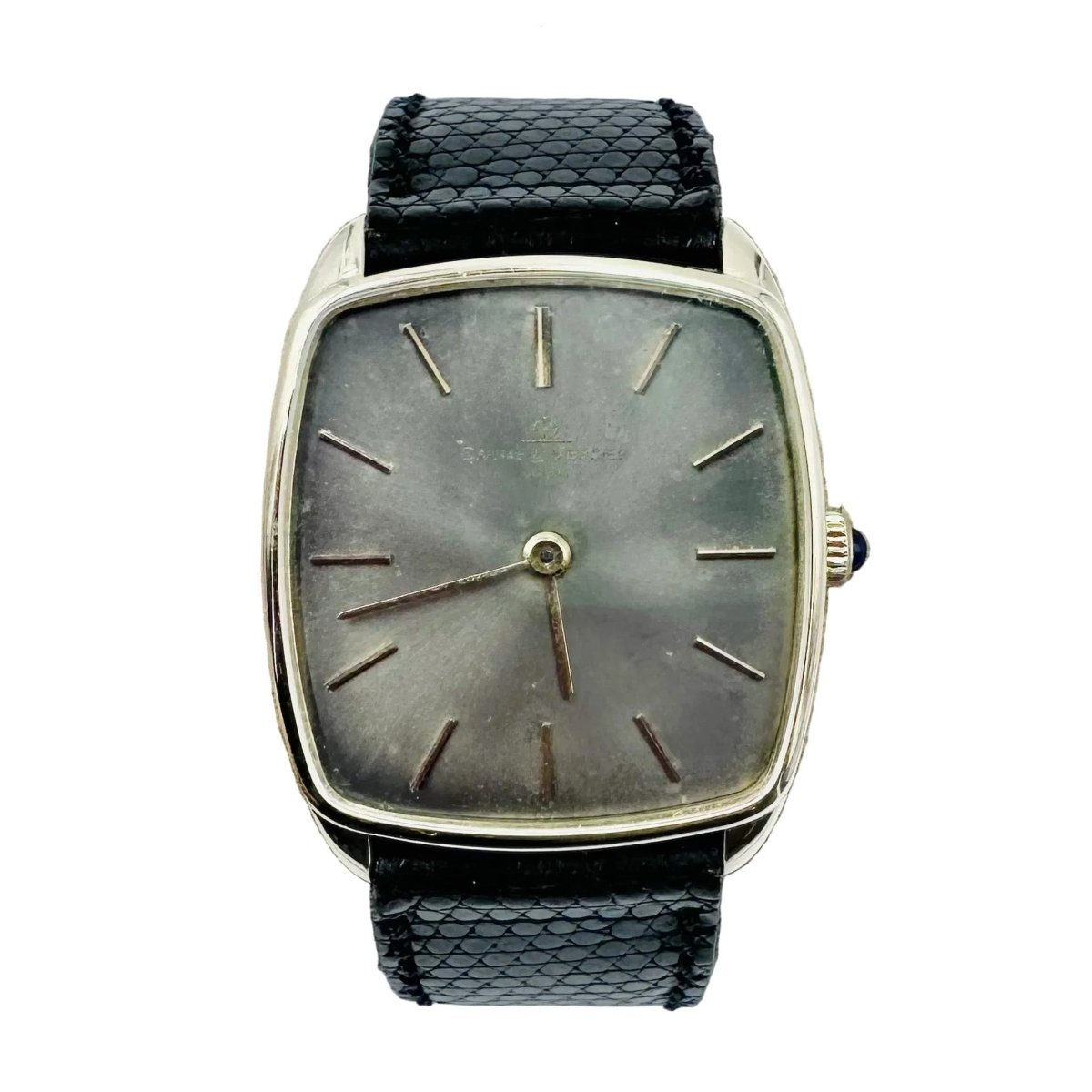 Montre BAUME & MERCIER en or jaune et cuir - Castafiore