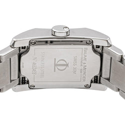 Montre BAUME & MERCIER "Hampton" en acier, nacre et diamants - Castafiore