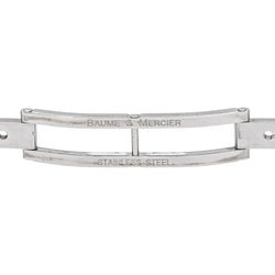 Montre BAUME & MERCIER "Hampton" en acier, nacre et diamants - Castafiore