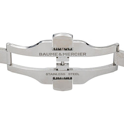 Montre BAUME & MERCIER "Riviera" en acier et caoutchouc - Castafiore