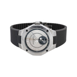 Montre BAUME & MERCIER "Riviera" en acier et caoutchouc - Castafiore