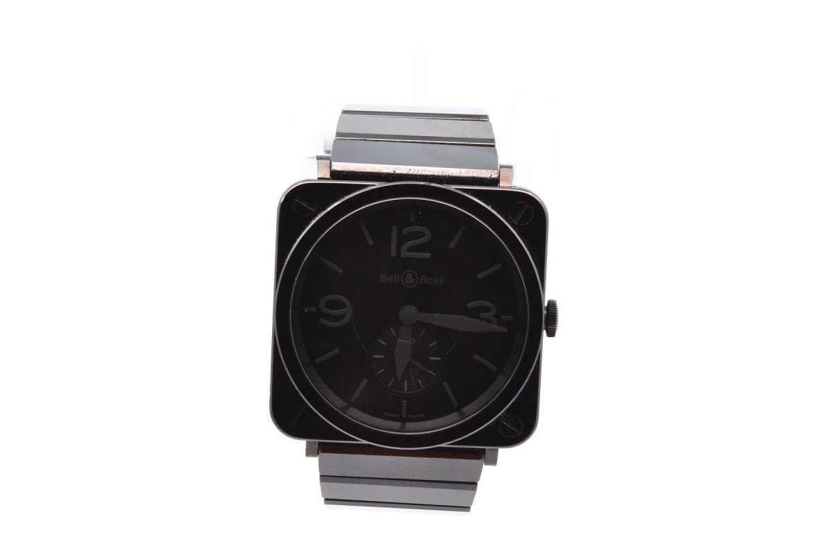 Montre BELL & ROSS Br s black en céramique - Castafiore