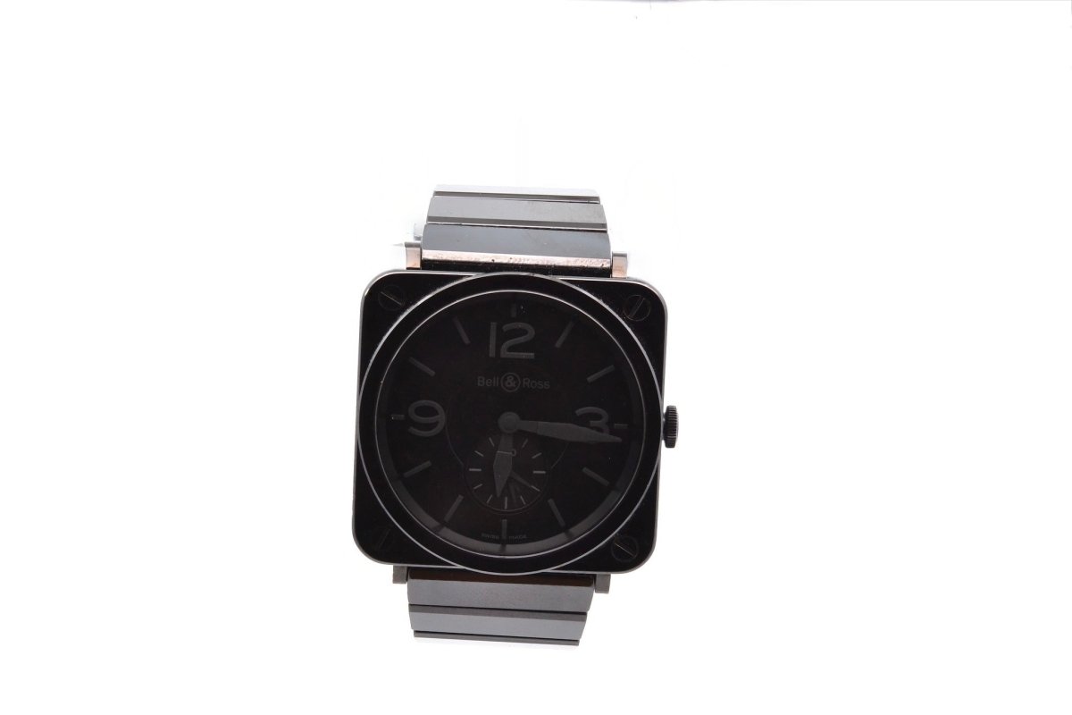 Montre BELL & ROSS Br s black en céramique - Castafiore