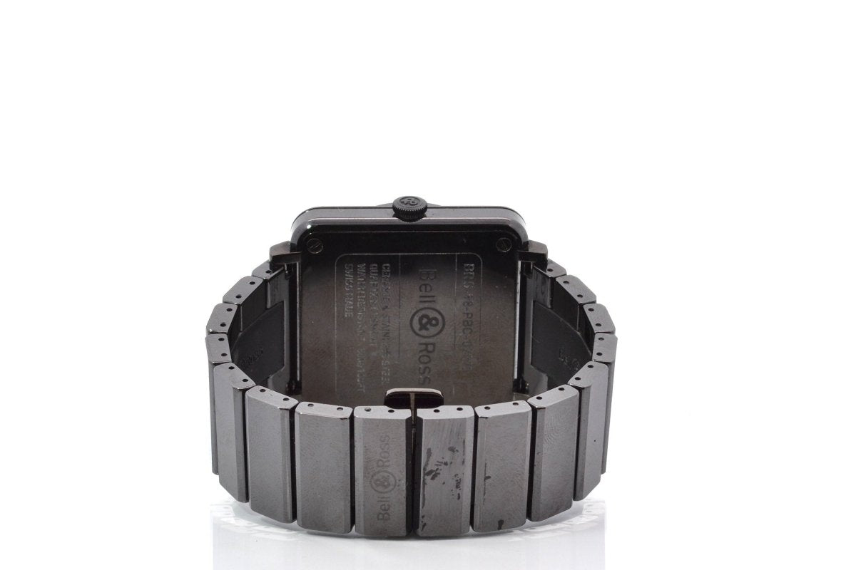 Montre BELL & ROSS "Panthom" en céramic et cristal - Castafiore