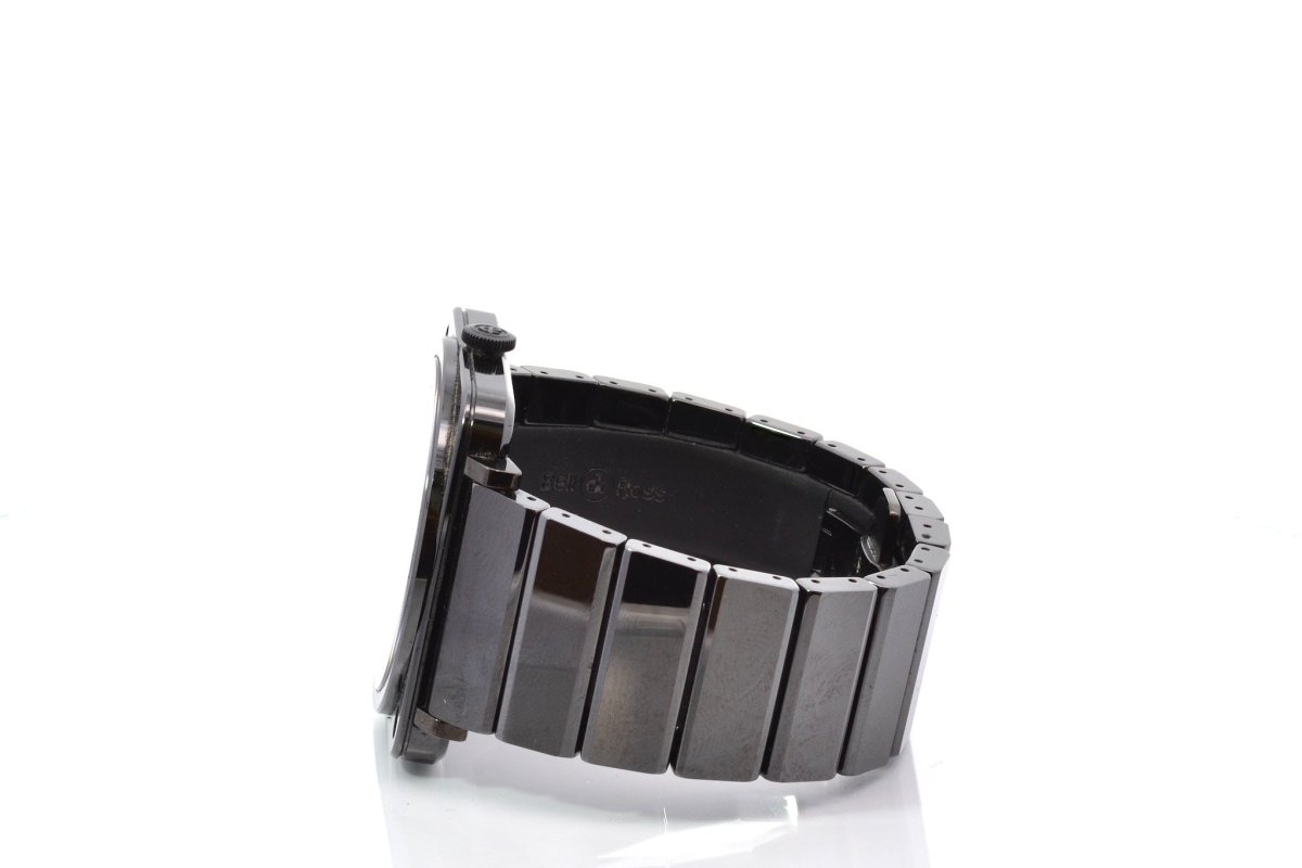 Montre BELL & ROSS "Panthom" en céramic et cristal - Castafiore