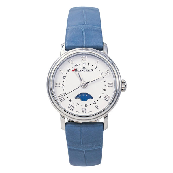 Bracelet Pour Montre Blancpain Authentique En Bleu, 18 Mm – Neuf Sans étiquettes