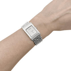 Montre BOUCHERON "Reflet" en acier et argent - Castafiore