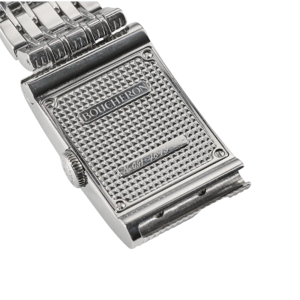 Montre BOUCHERON Reflet en acier et diamants