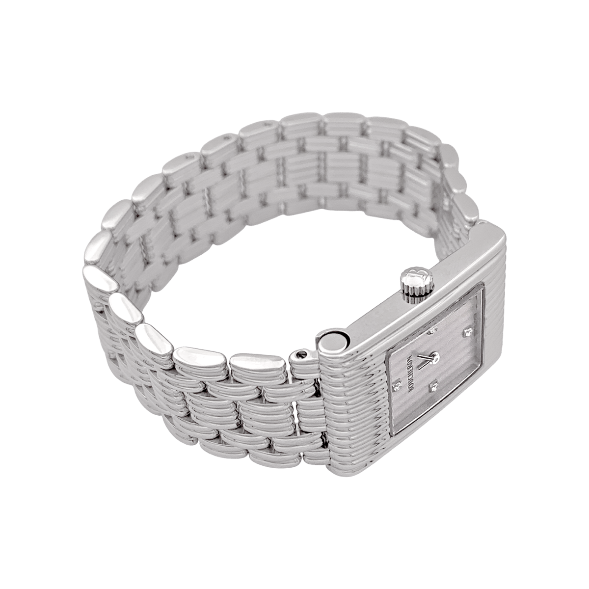 Montre BOUCHERON "Reflet" en acier et diamants - Castafiore