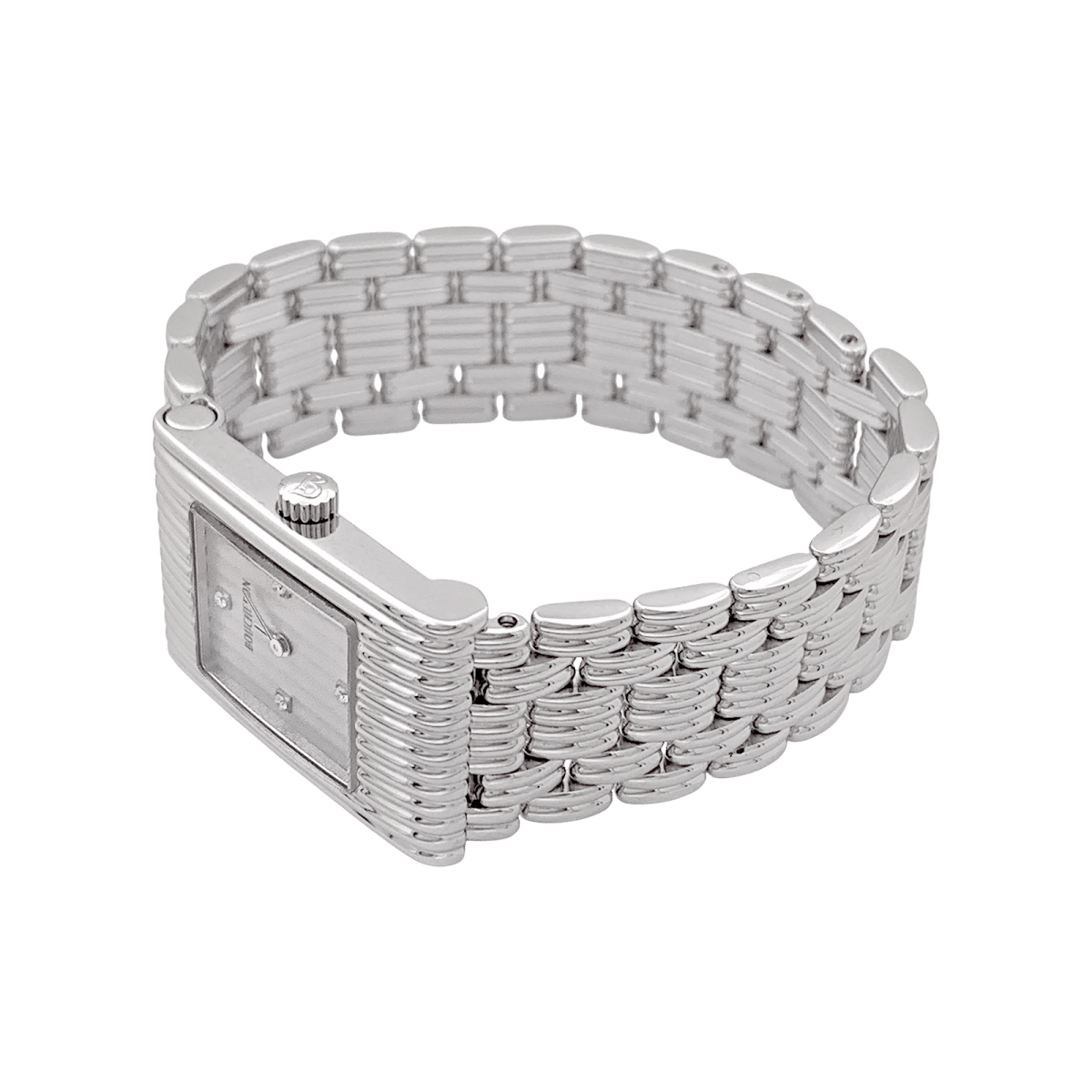 Montre BOUCHERON "Reflet" en acier et diamants - Castafiore