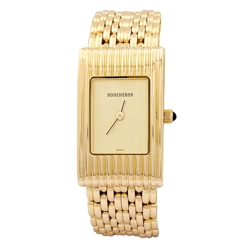 Montre BOUCHERON "Reflet" en or jaune - Castafiore