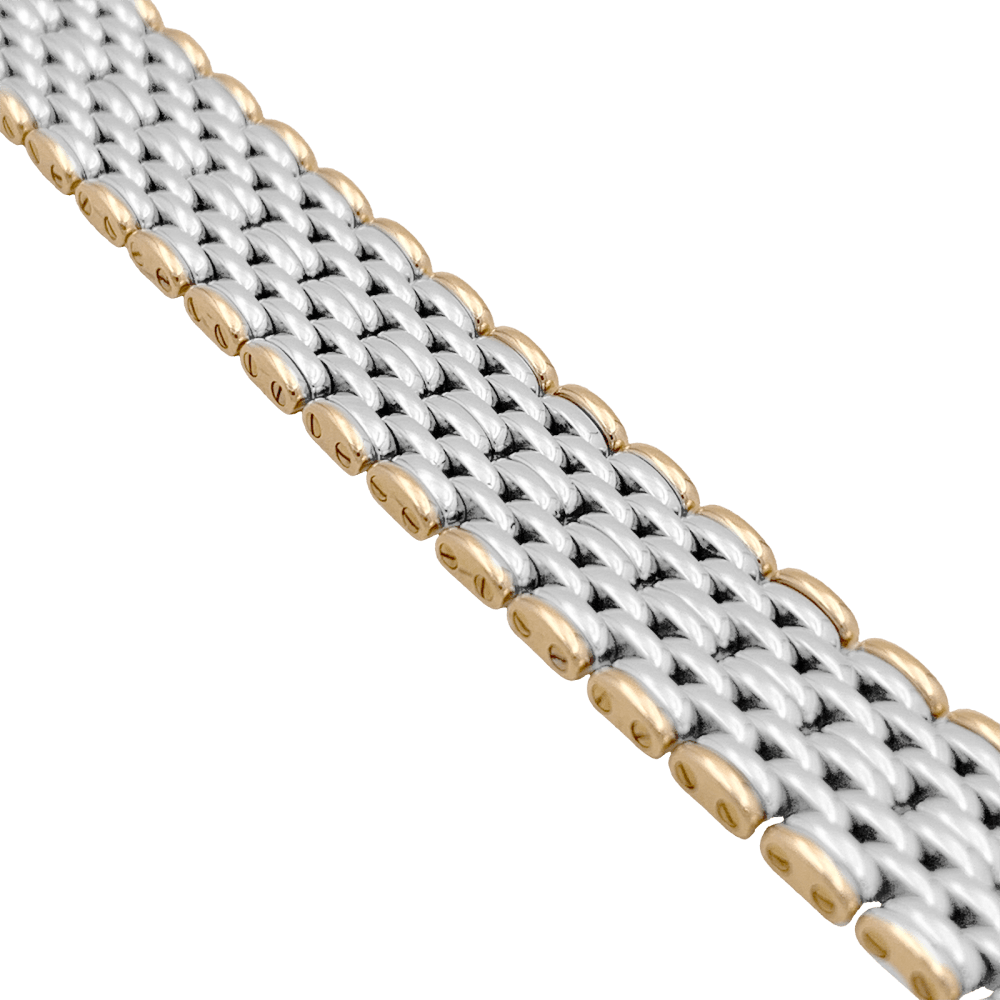 Montre BOUCHERON "Reflet" en or jaune et acier - Castafiore