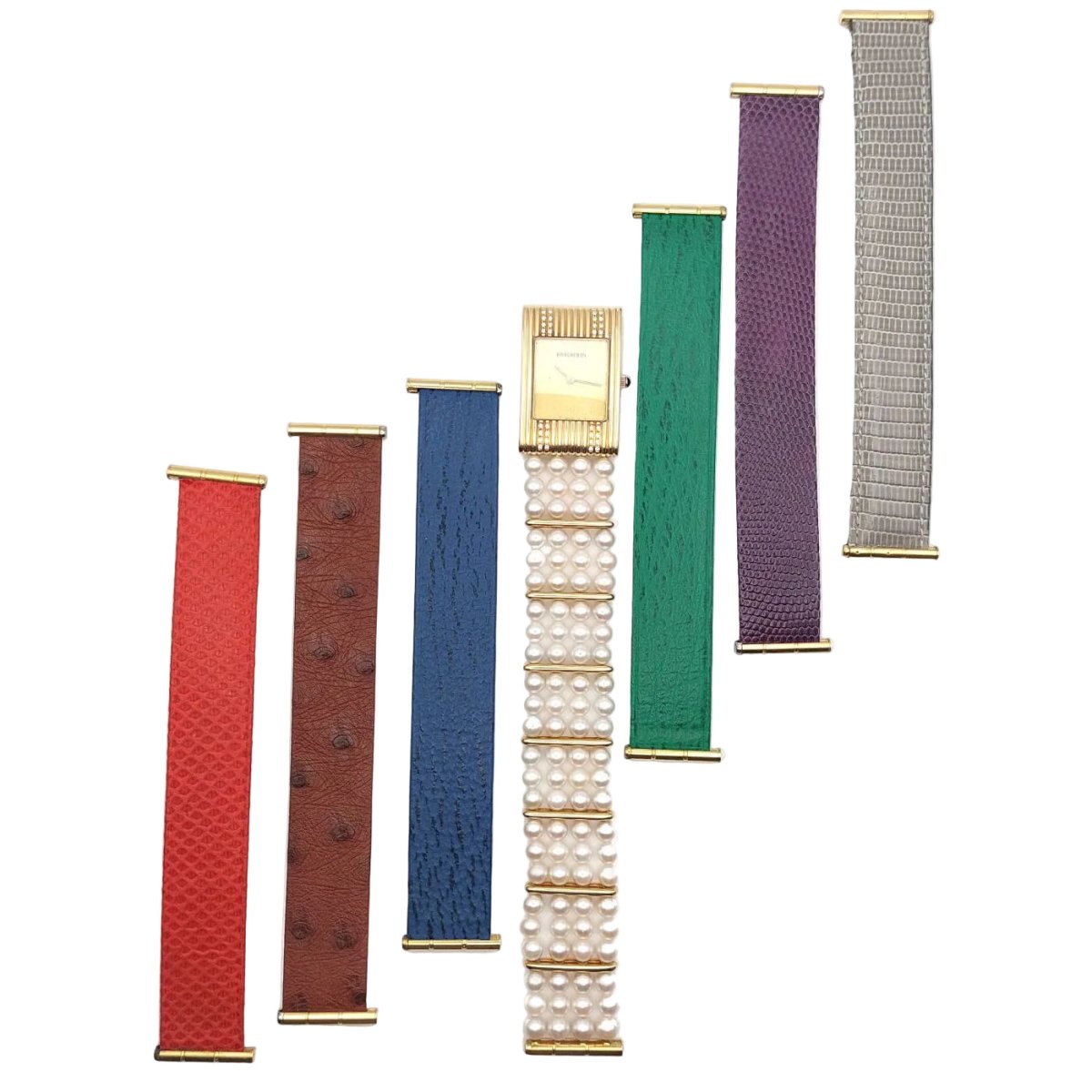 Montre BOUCHERON "Reflet" en or jaune et diamants - Castafiore
