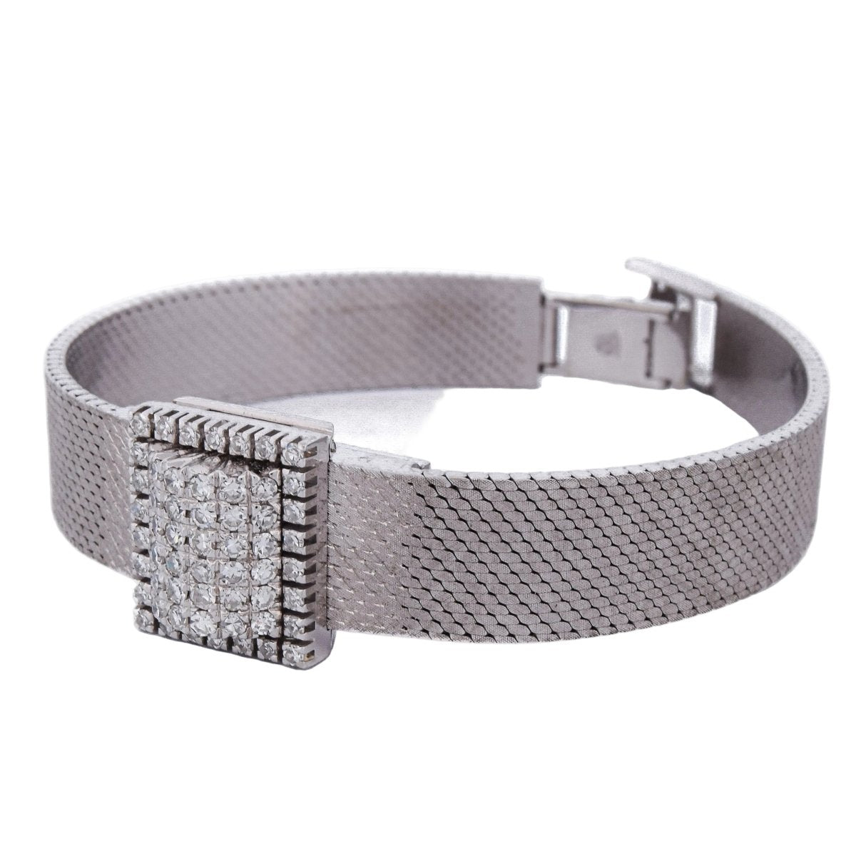Montre Bracelet en or blanc et diamants - Castafiore