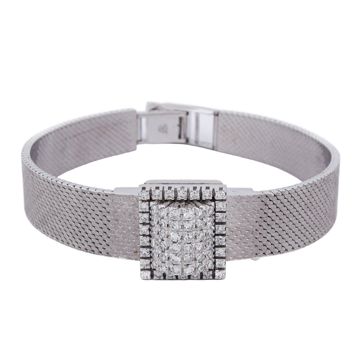 Montre Bracelet en or blanc et diamants - Castafiore