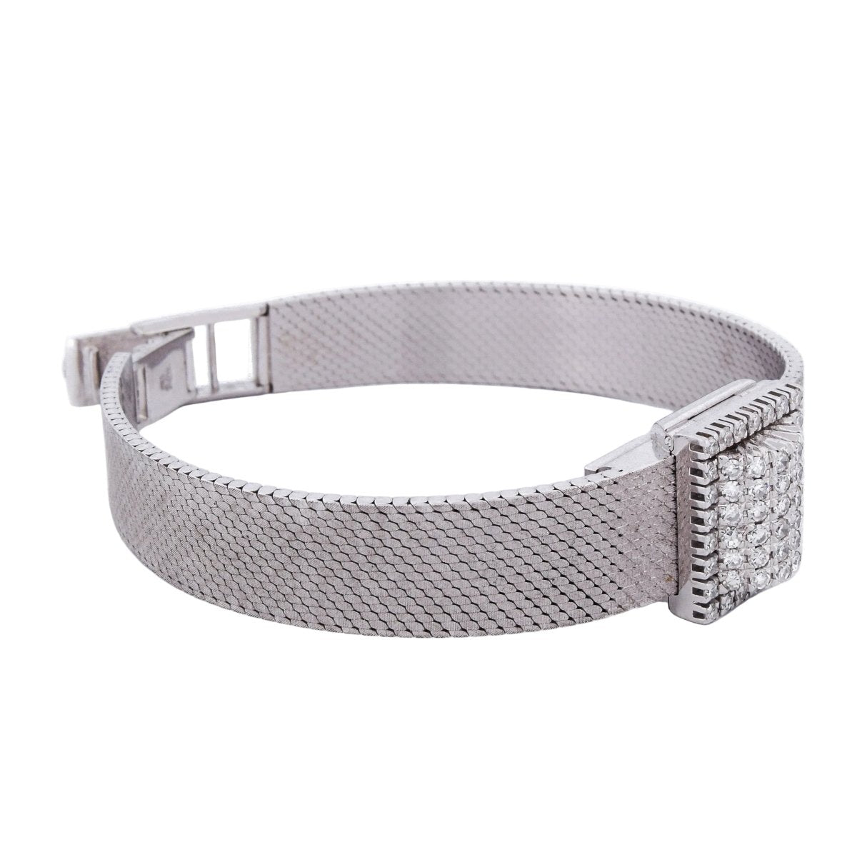 Montre Bracelet en or blanc et diamants - Castafiore